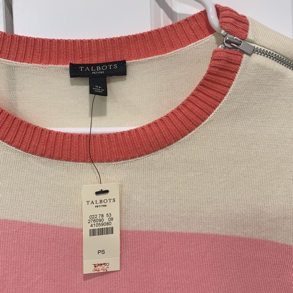 NWT Striped Sweater - Picture 3 of 4